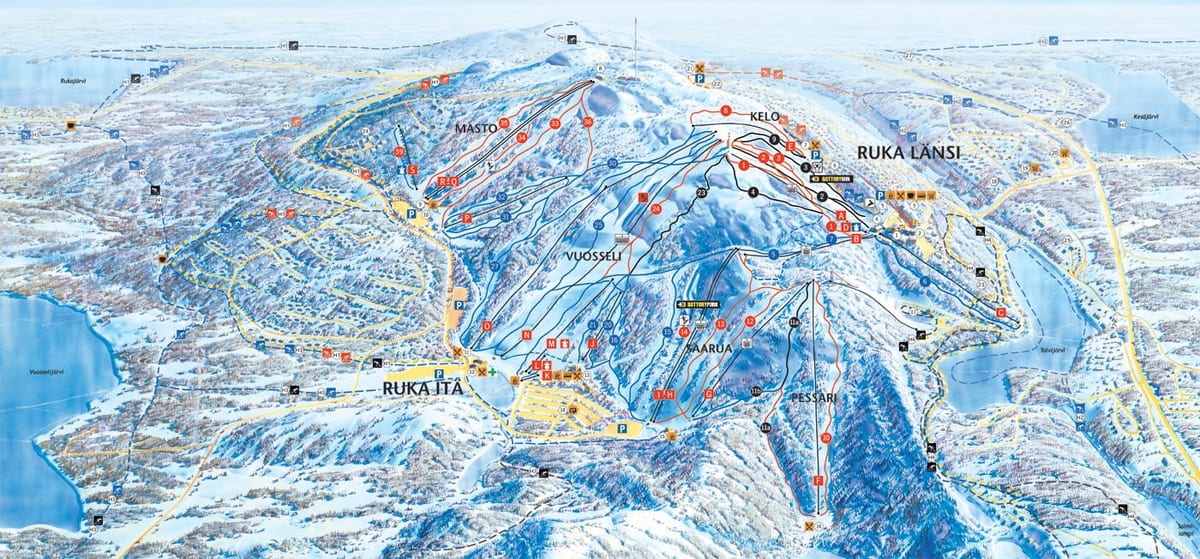 Карте рука Финляндия