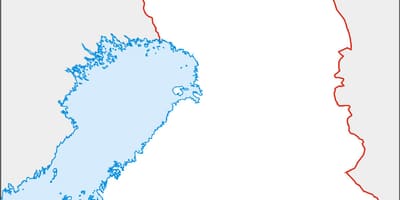 Пустая карта Финляндии